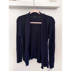 Navy cardigan sweater, never worn